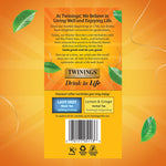 Twinings Earl Grey Black Tea Bags, 3.53 oz., 50/Box (TNA82221)