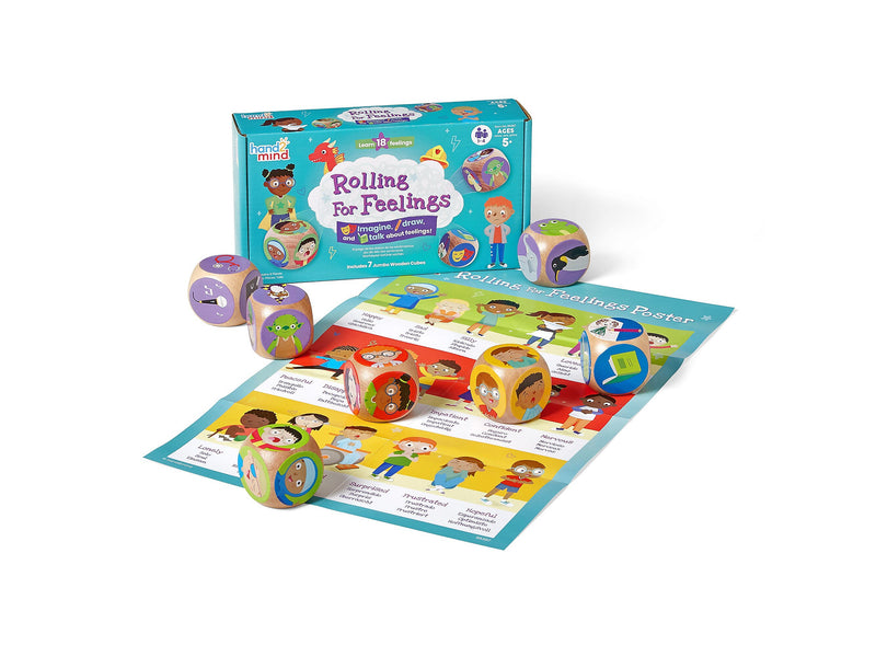 hand2mind Rolling the Feelings Board Game (95387)