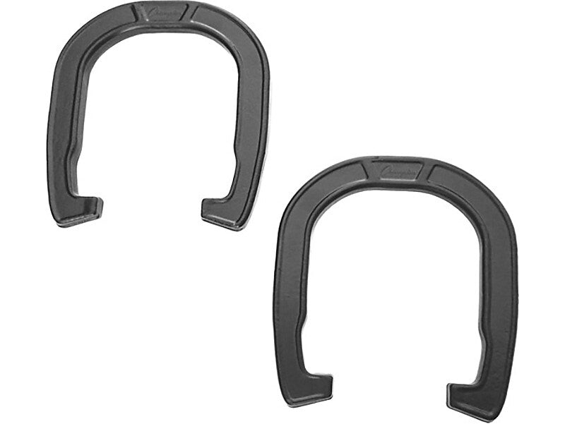 Champion Sports Elite Horseshoes Set, Black/Gray (CG210)