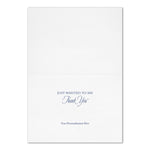 "Every Single Day" Thank You Card w/ Silver Lined White Envelope, 50/BX
