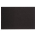 Oval Office Fabric Board, 48" x 36", Black Surface