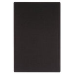 Oval Office Fabric Board, 48" x 36", Black Surface