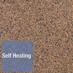 Prestige Colored Cork Bulletin Board, 48" x 36", Brown Surface, Graphite Gray Fiberboard/Plastic Frame