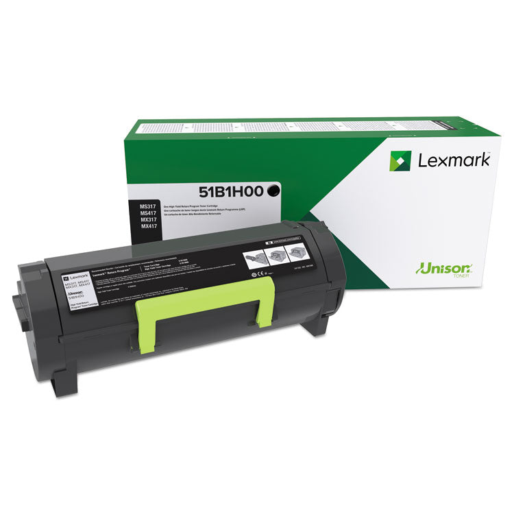 51b1h00 Unison High-Yield Toner, 8,500 Page-Yield, Black