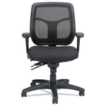 Apollo Multi-Function Mesh Task Chair, Supports Up To 250 Lb, 18.9" To 22.4" Seat Height, Silver Seat/back, Black Base