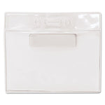 Magnetic-Style Name Badge Kits, Horizontal, Clear 4.5" x 3.25" Holder, 4.13" x 3" Insert, 20/Pack
