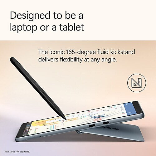 Microsoft Surface Pro 12", Copilot+ PC, Snapdragon X Plus, 16GB RAM, 512GB UFS, 16 Hour Battery, Windows 11 Home, Ocean