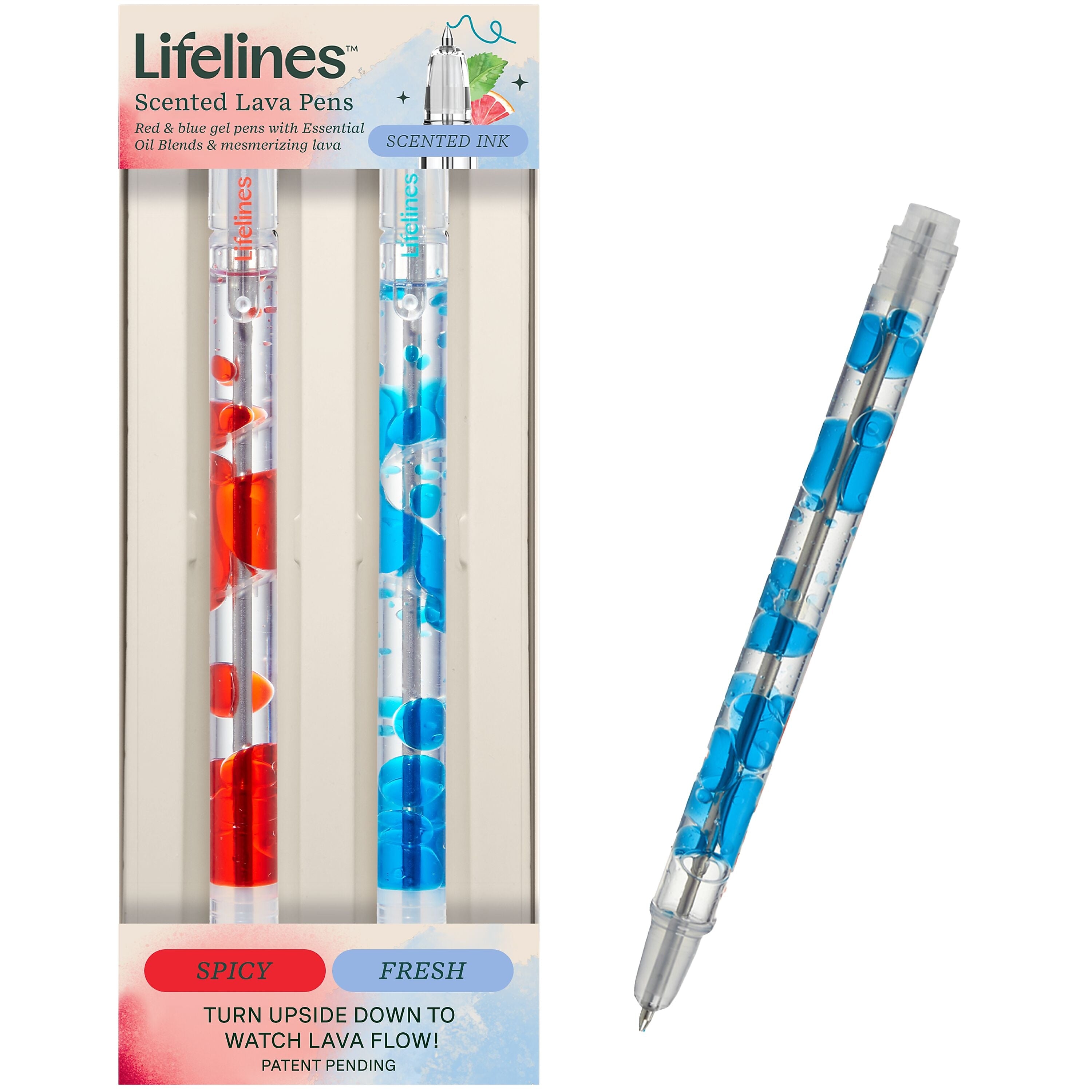 Lifelines Colorway B Scented Lava Pen, 2/Pack (11-2521)