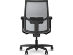 HON Ignition 2.0 Fabric/Mesh Swivel Task Chair, Cloud/Black (HIWMMKD.Y2.A.H.IF.HAML18.BL.SB.T)