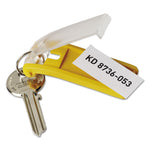 Key Rack, 24-Tag Capacity, Plastic, Gray, 8.38 x 1.38 x 14.13