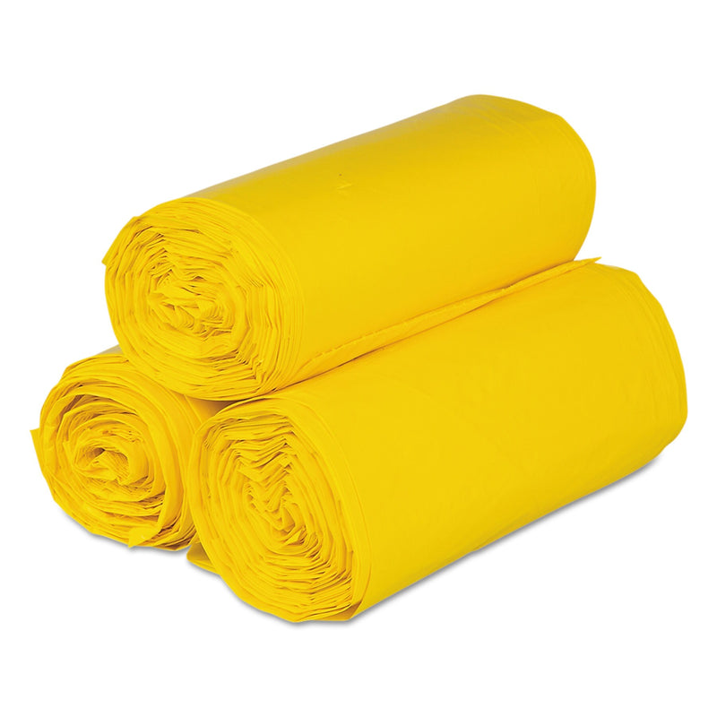 Interplast 30X43 115 Mil Lldpe Yellow Can Liner 150/Carton (IBSBR3043SPY)