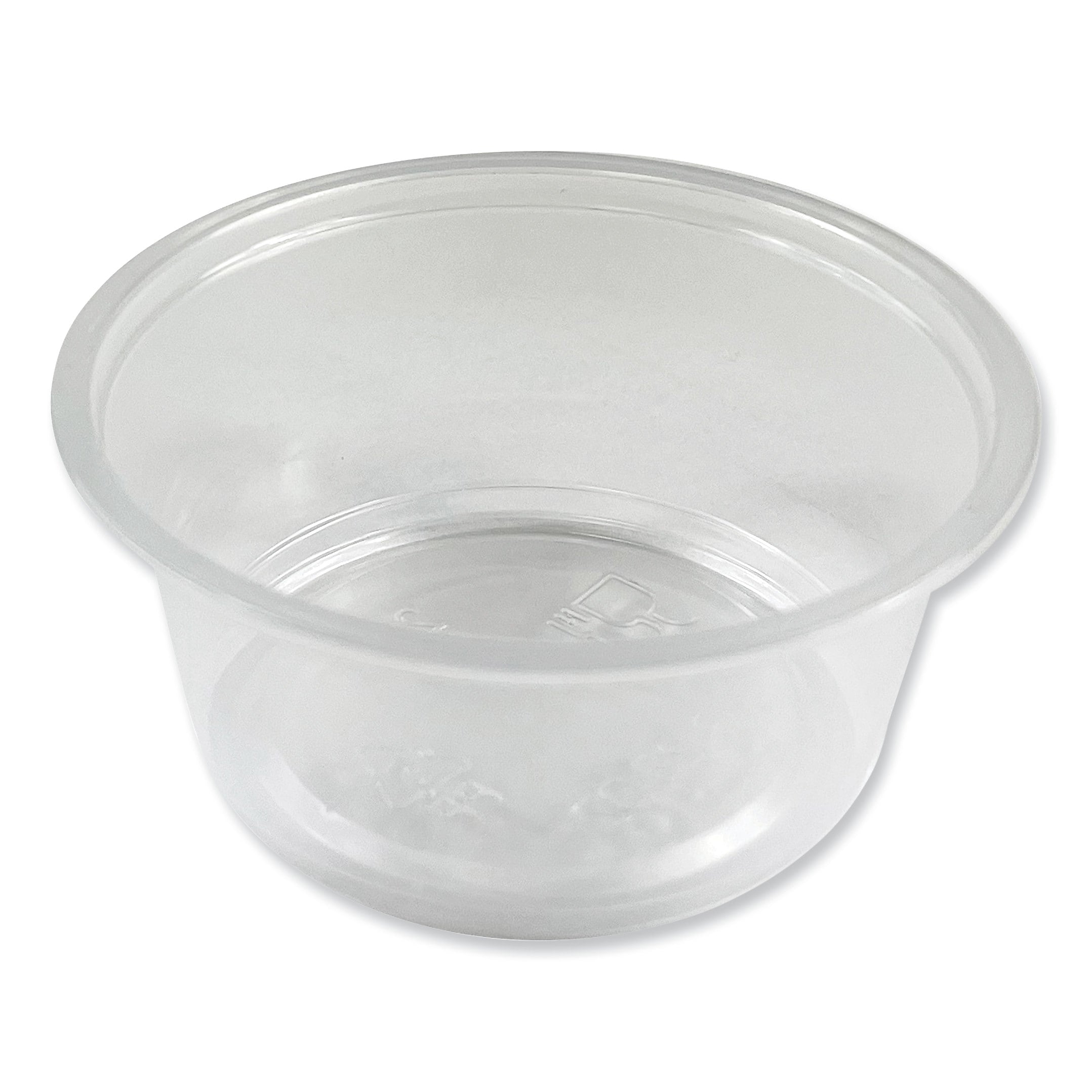 Boardwalk Souffle/Portion Cups, 3.25 oz, Polypropylene, Translucent, 2,500/Carton