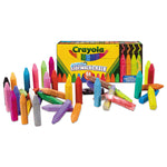 Ultimate Sidewalk Chalk, 4" x 0.5" Diameter, 60 Assorted Colors, 64/Set