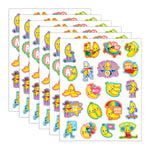 Teacher Created Resources Banana Smelly Stickers, Multicolored, 120/Pack, 6/Packs/Bundle (TCR9447-6)