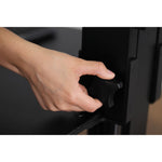High Rise Standing Desk Workstation, 28" X 23" X 10.5" To 15.5", Black