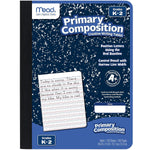 Mead Grades K-2 Composition Notebooks, Primary Ruled, 100 Sheets, Blue (09902)