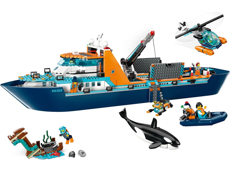 LEGO City Arctic Explorer Ship Building Set (60368)