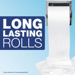 Commercial Bathroom Tissue, Septic Safe, Individually Wrapped, 2-Ply, White, 450 Sheets/roll, 75 Rolls/carton