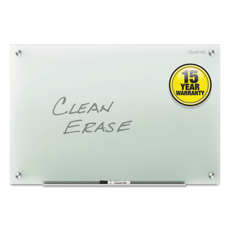 Infinity Glass Marker Board, 24" x 18", Frost Surface