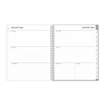 2026 Blue Sky Ru Du Flore 8.5" x 11"  Weekly & Monthly Planner, Plastic Cover, Multicolored (101602-26)