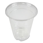 Clear Plastic Cold Cups, 12 oz, 50/Sleeve, 20 Sleeves/Carton