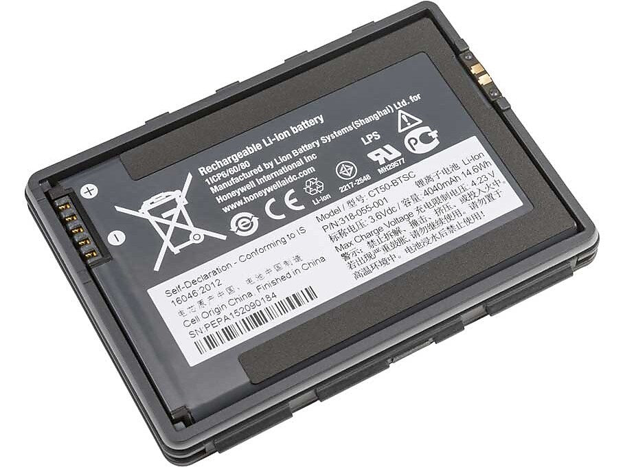 Honeywell CT50-BTSC Battery (318-055-012)
