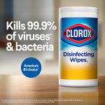 Clorox Disinfecting Wipes Value Pack, 75 Wipes/Container, 3/Pack (30208)