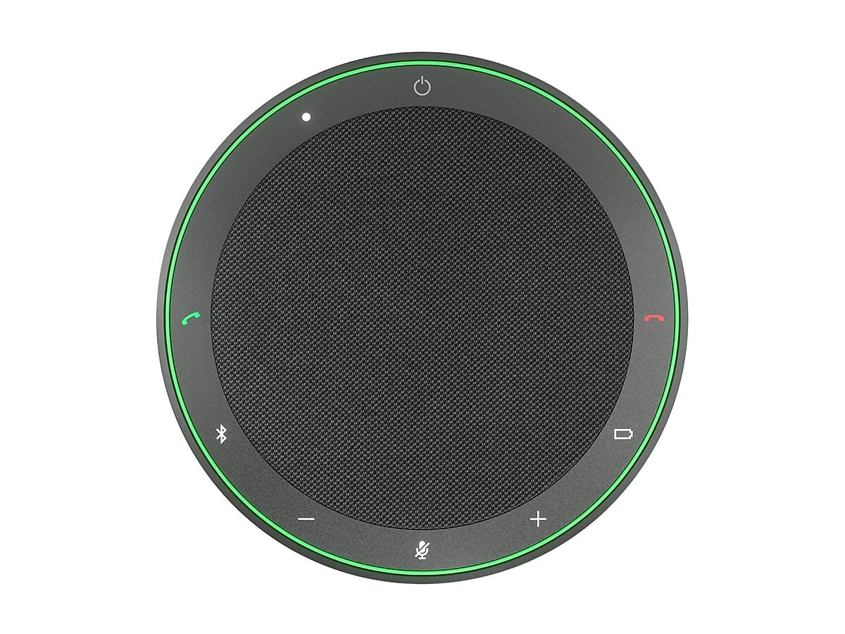 Jabra Speak2 75 UC Speakerphone with Link 380 USB-C Adapter, 2025 Edition, Certified for Unified Communications, Black