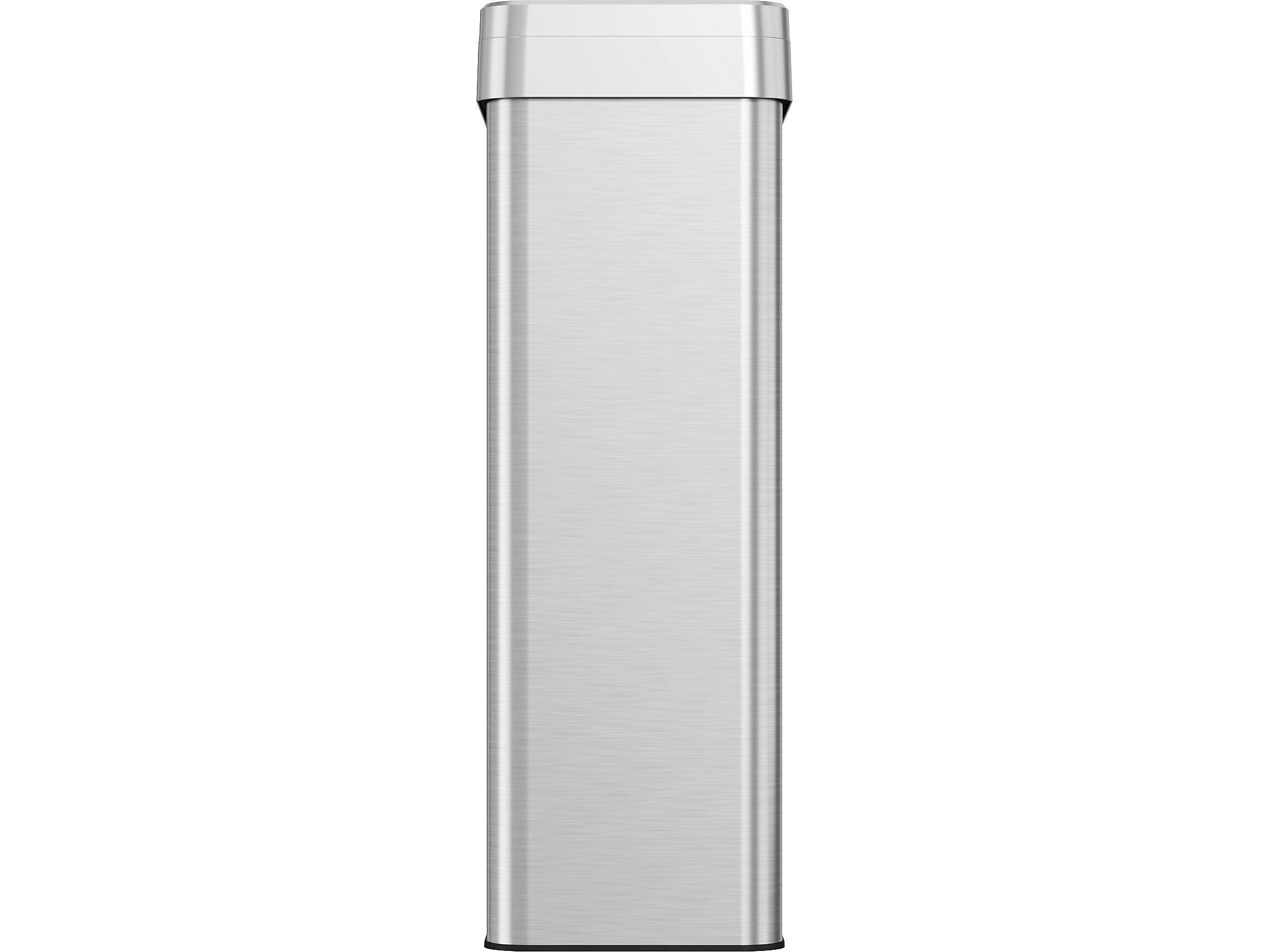 HLS Commercial Stainless Steel Trash Can with Open Lid, 21-Gallon, Silver (HLS21UOT)