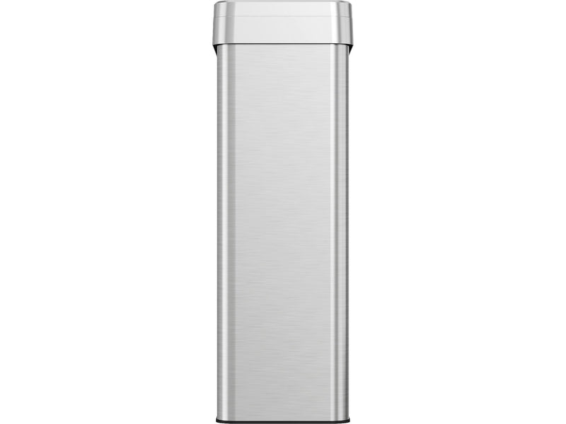 HLS Commercial Stainless Steel Trash Can with Open Lid, 21-Gallon, Silver (HLS21UOT)