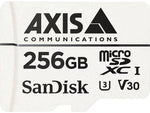 Axis Surveillance 256GB SD Memory Card with Adapter (02021-001)