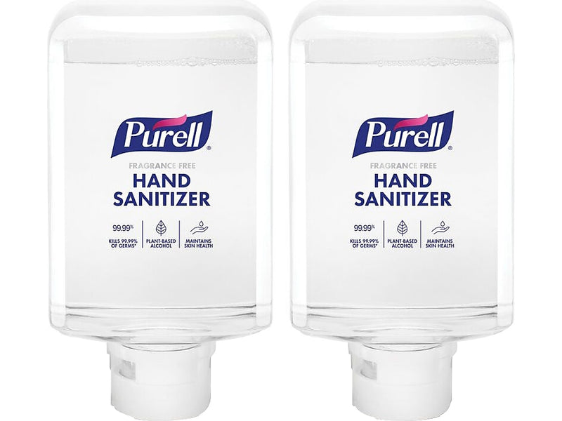 PURELL Advanced 70% Alcohol Foaming Hand Sanitizer Refill for ES10 Dispenser, 1200 mL., 2/Carton (8351-02)