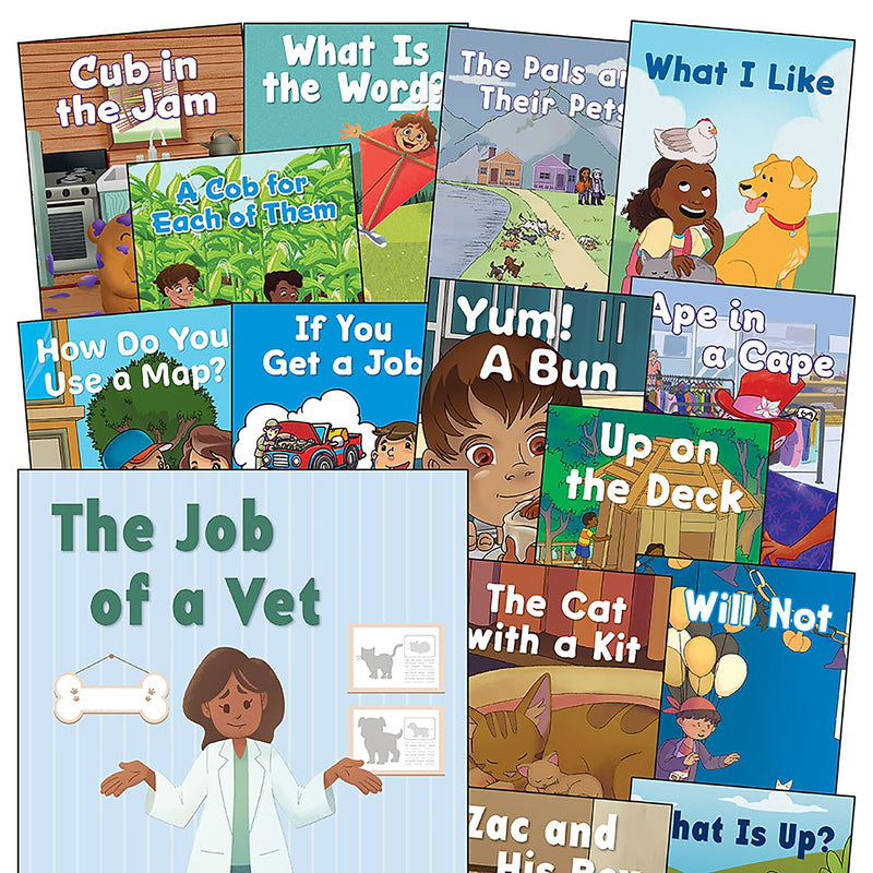 Teacher Created Materials Decodable Books: Read & Succeed Boxed Set, 15/Set (SEP145497)