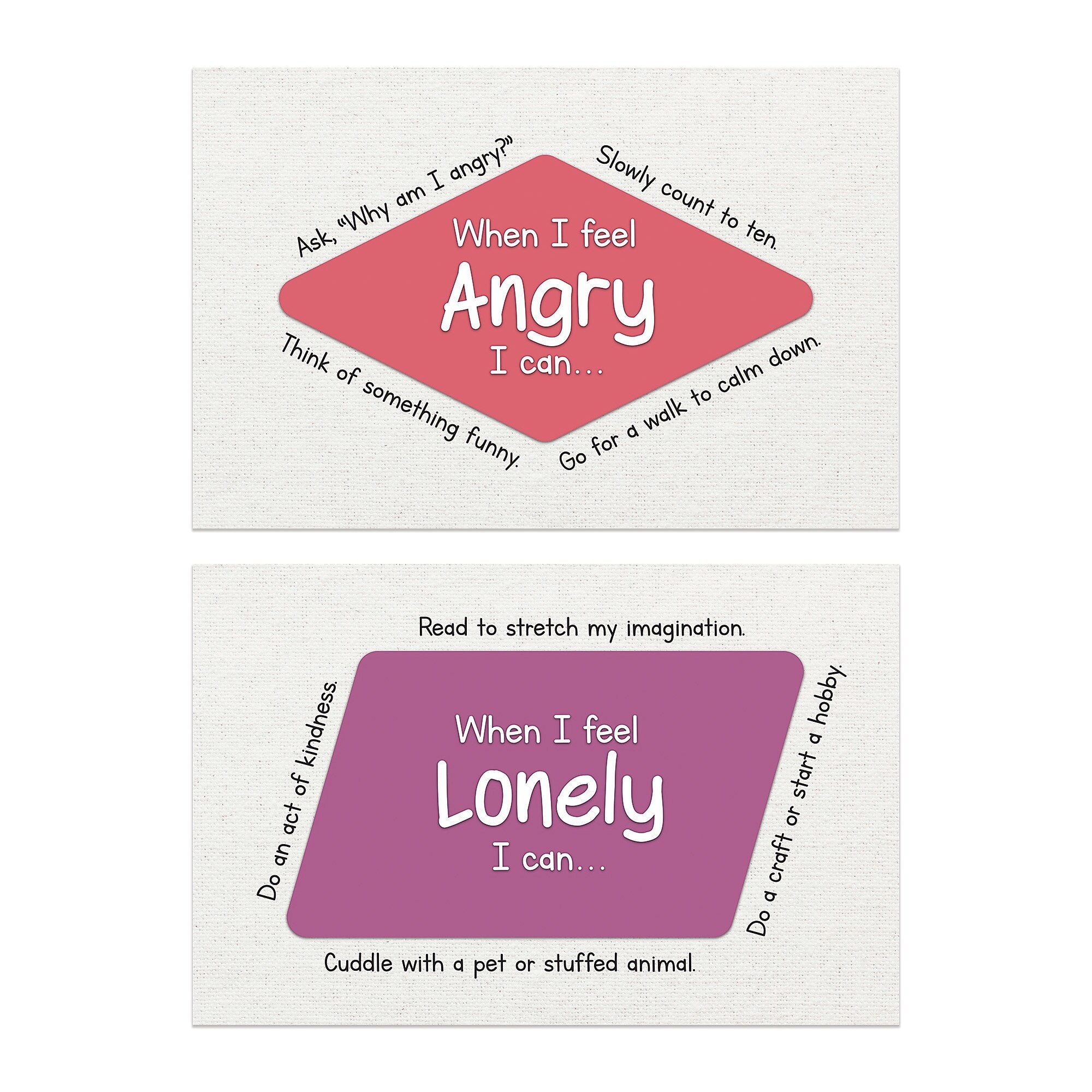 North Star Teacher Resources 11" x 17" SEL: Managing Emotions Bulletin Board Set, 8/Set (NST3508)