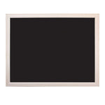 Flipside Wood-Framed Chalkboard, Black, 36" x 48" (34200)