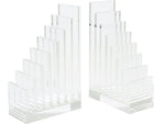 Russell+Hazel Acrylic Book Ends, 11"H, Clear (40807)