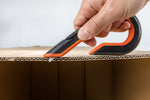 Slice Inc. Retractable Ceramic Box Cutter, Gray/Orange (10400)