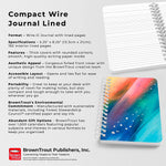 BrownTrout Starburst Hardcover Journal, 5.25" x 8.25", Multicolored, 192 Pages (9798330707041)