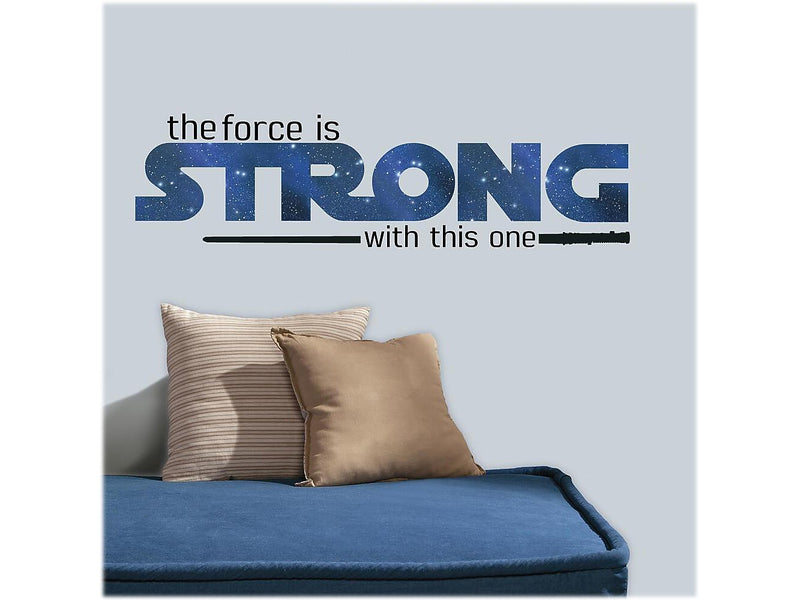 RoomMates Star Wars Strong Quote Contemporary Wall Decal Set, Movies & TV (RMK3077SCS)