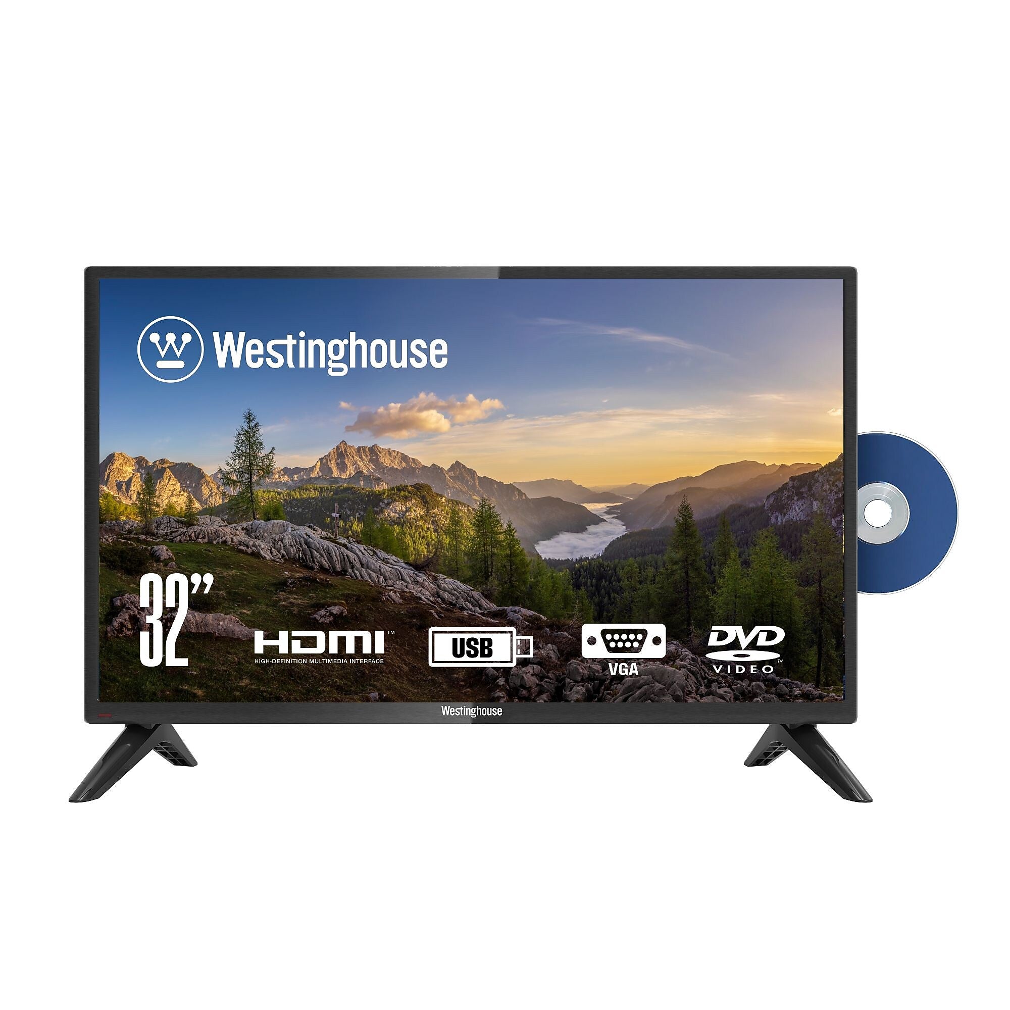 Westinghouse 32″ HD DVD Combo TV (WD32HX5201)