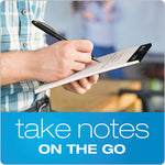 "The Legal Pad" Ruled Perforated Pads, Narrow Rule, 50 Canary-Yellow 5 X 8 Sheets, Dozen