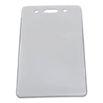 Sicurix Proximity Badge Holder, Vertical, 2 1/2w X 4 1/2h, Clear, 50/pack