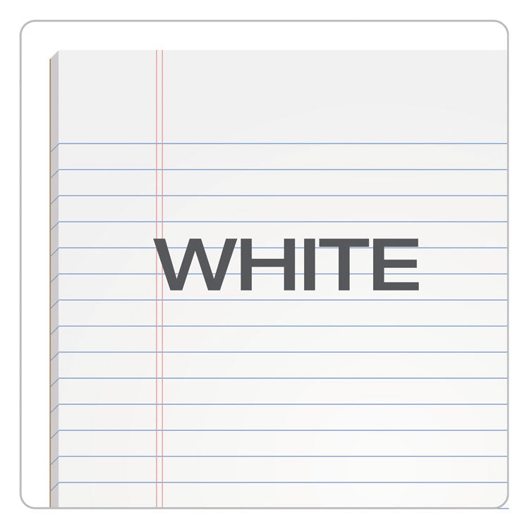 "The Legal Pad" Glue Top Pads, Wide/legal Rule, 50 White 8.5 X 11 Sheets, 12/pack