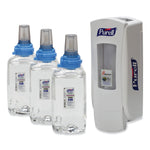 AbilityOne 8520017027810 SKILCRAFT PURELL Advanced Instant Foam Hand Sanitizer Starter Kit, Holds 1,200 mL, White (NSN7027810)