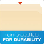 Manila Fastener Folders, 1/3-Cut Tabs, 2 Fasteners, Letter Size, Manila Exterior, 50/Box