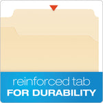 Manila Fastener Folders, 1/3-Cut Tabs, 2 Fasteners, Legal Size, Manila Exterior, 50/Box