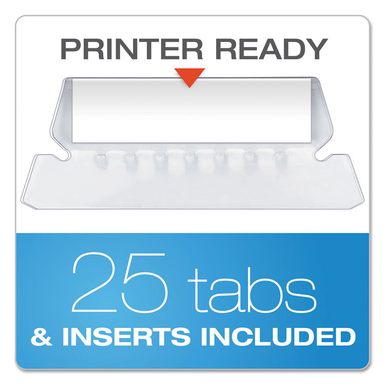 Reinforced Hanging File Folders with Printable Tab Inserts, Legal Size, 1/5-Cut Tabs, Standard Green, 25/Box
