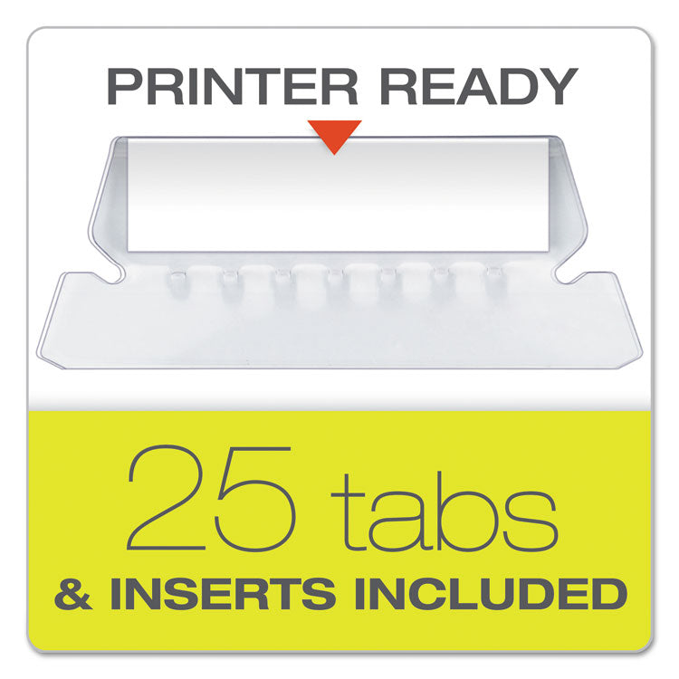 Extra Capacity Reinforced Hanging File Folders with Box Bottom, 2" Capacity, Letter Size, 1/5-Cut Tabs, Bright Green, 25/Box