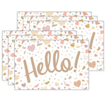 Teacher Created Resources Terrazzo Tones Hello Uncoated Postcards, Multicolored, 30 Cards/Pack, 6/Bundle (TCR7224-6)