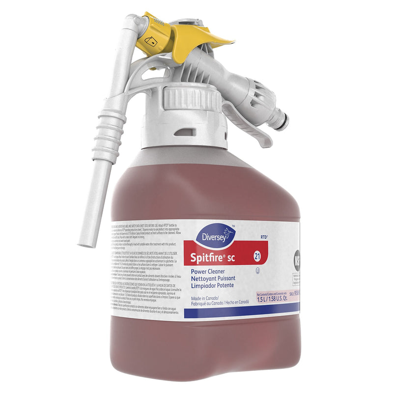 Spitfire SC Multipurpose Cleaner for Diversey RTD, Pine, 1.5 L / 1.58 U.S. Qt., 2/Carton (95891201)